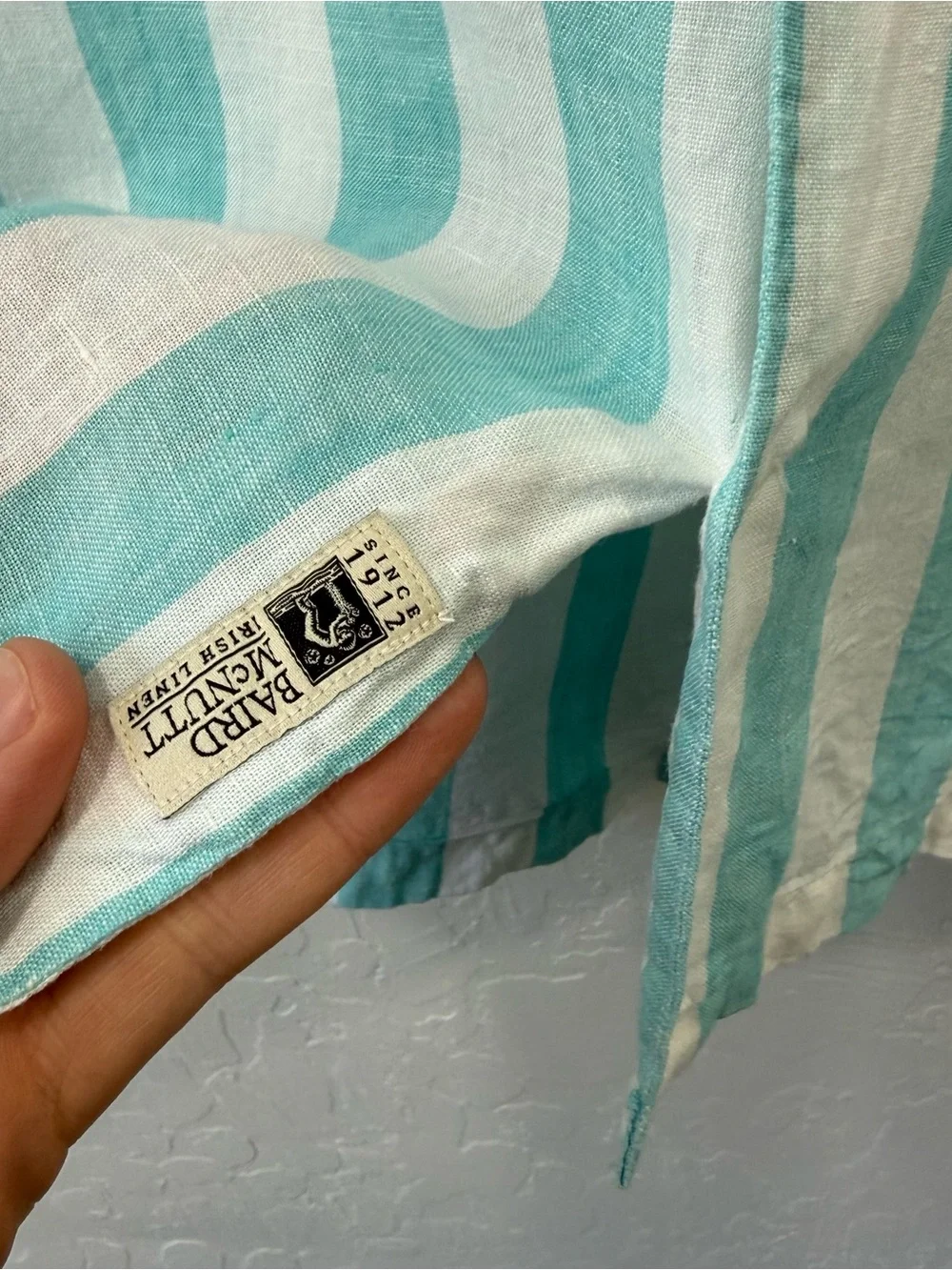 J. Crew Short Sleeve Camp Collar 100% Irish Linen Size XL